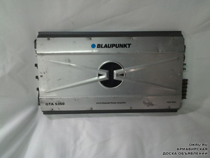 Blaupunkt gta 5350 схема подключения сабвуфера