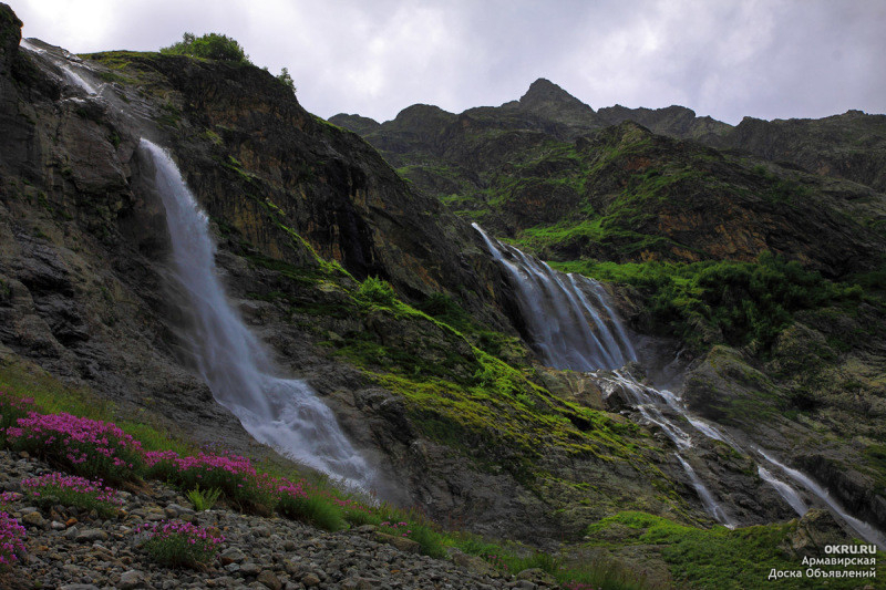 Софийские водопады Архыз фото