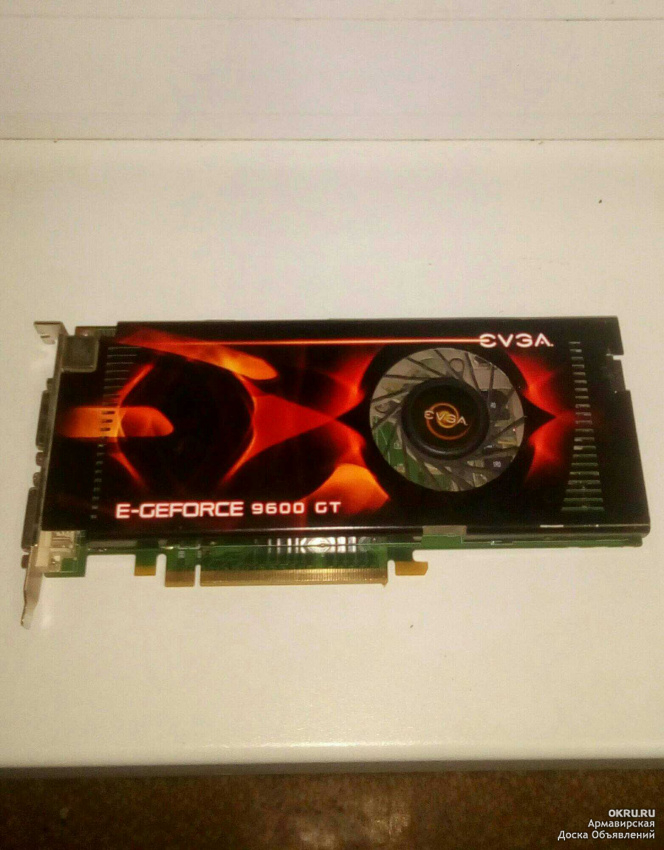 Видеокарта 9600gt 512mb