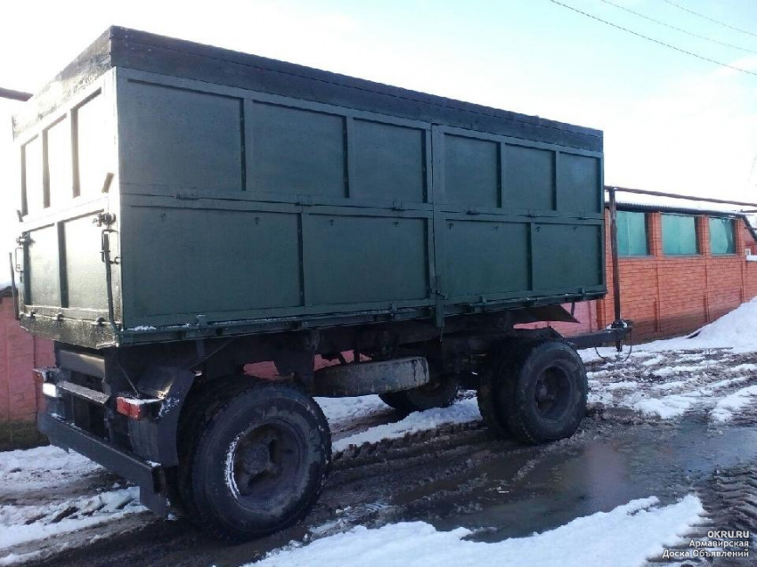 Прицеп на камаз своими руками