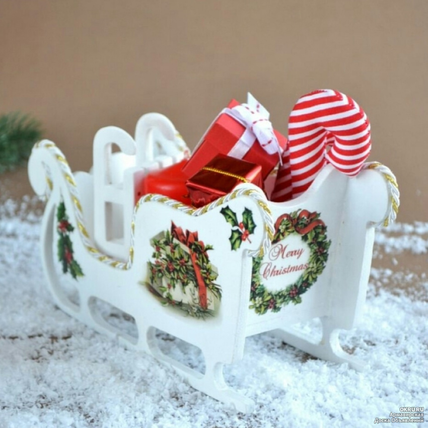 DIY Santas Sleigh